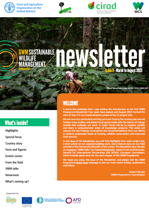 Sustainable Wildlife Management (SWM) Programme Newsletter - Issue 9